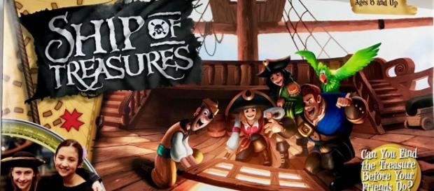 'Ship of Treasures' is a pirate-themed board game. (Image via Pressman Games, used with permission.) 'Ship of Treasures' is a pirate-themed board game. (Image via Pressman Games, used with permission.)