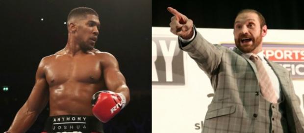 Tyson Fury and Anthony Joshua have been exchanging insults on ... - irishnews.com Tyson Fury and Anthony Joshua have been exchanging insults on ... - irishnews.com