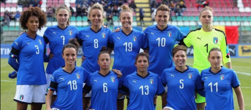 La Nazionale Italiana di calcio femminile