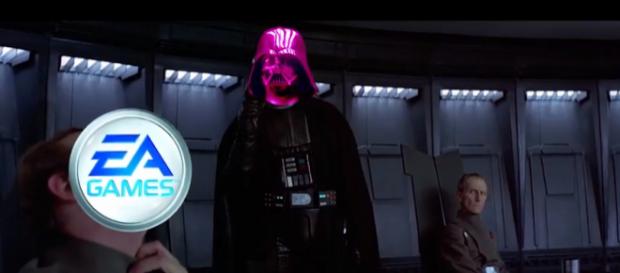 An edited screenshot from 'Star Wars' by Laymen Gaming - YouTube/Laymen Gaming An edited screenshot from 'Star Wars' by Laymen Gaming - YouTube/Laymen Gaming
