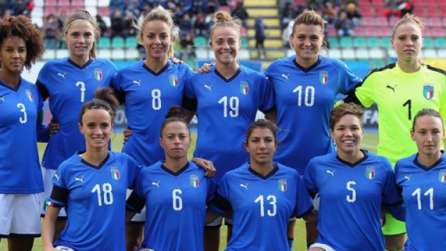 La Nazionale Italiana di calcio femminile