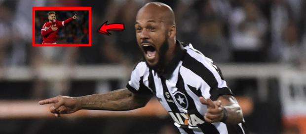 Bruno Silva - Jogador do Botafogo. (Foto reprodução). Bruno Silva - Jogador do Botafogo. (Foto reprodução).