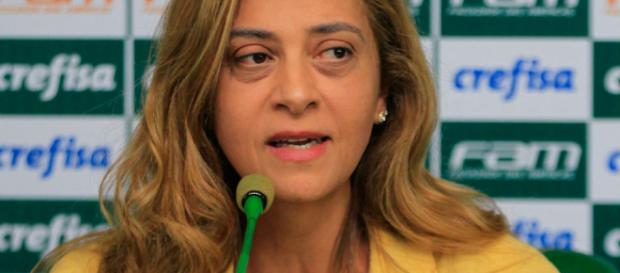 Leila Pereira, presidente da Crefisa. Leila Pereira, presidente da Crefisa.