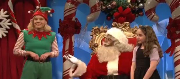 "Saturday Night Live" Xmas skit, via Twitter "Saturday Night Live" Xmas skit, via Twitter