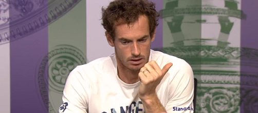 Andy Murray during a press conference at 2017. - [Wimbledon / YouTube screencap]