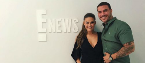 Brittany Cartwright visits E! News with Jax Taylor. [Photo via Instagram]