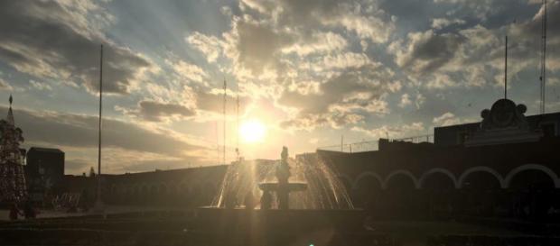 Cholula, Puebla. Zócalo. Foto. Mitzi Vera Cholula, Puebla. Zócalo. Foto. Mitzi Vera
