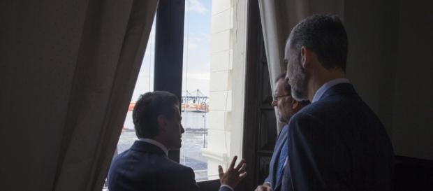 Preocupación en el semblante del Rey Preocupación en el semblante del Rey
