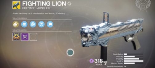 The Fighting Lion in 'Destiny 2.' - [YouTube / Unknown Player screencap]