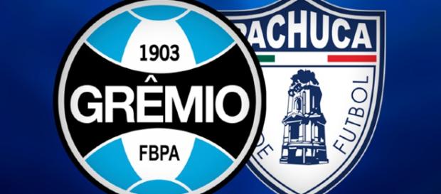 Confronto entre Grêmio x Pachuca vai ter a transmissão da Globo, SporTV e Fox Sports (Reprodução) Confronto entre Grêmio x Pachuca vai ter a transmissão da Globo, SporTV e Fox Sports (Reprodução)