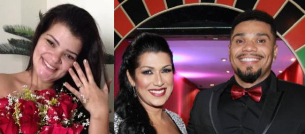 Ex-mulher de Naldo, Branka Silva, quebra o silêncio e revela que também apanhava do cantor Ex-mulher de Naldo, Branka Silva, quebra o silêncio e revela que também apanhava do cantor