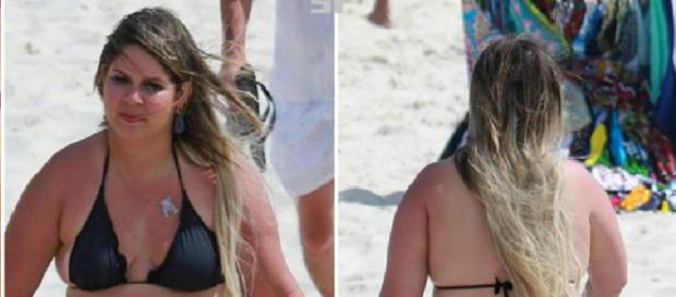 Marília Mendonça é flagrada de biquíni e anima fãs Marília Mendonça é flagrada de biquíni e anima fãs