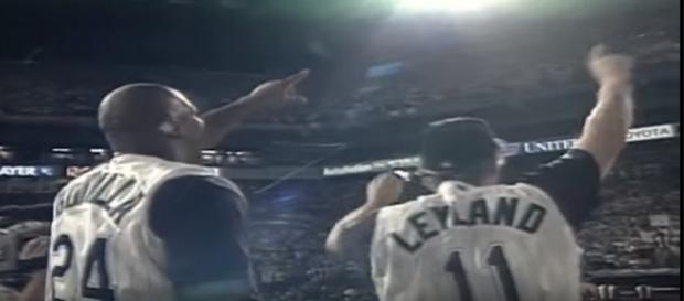 Marlins celebrating 1997 World Series win - image - MLBClassics / YouTube Marlins celebrating 1997 World Series win - image - MLBClassics / YouTube