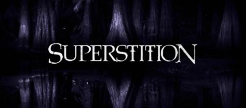 SYFY's 'Superstition' title card (Source: TV Promo 360/YouTube Screencap)