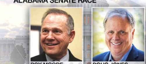 Doug Jones beat Roy Moore. - [CBS News / YouTube screencap]