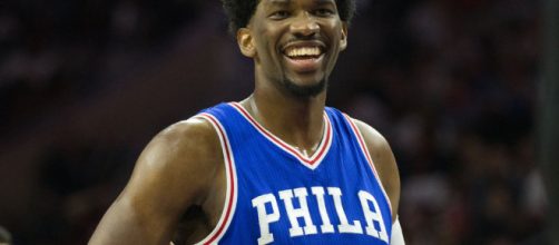 Joel Embiid nailed a half-court shot and danced at practice after ... - usatoday.com