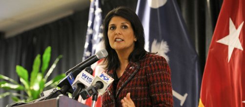 Nikki Haley's rhetoric paints her as a right-wing zealot rather than a diplomat. Photo courtesy of defenseimagery.mil via Wikimedia Commons