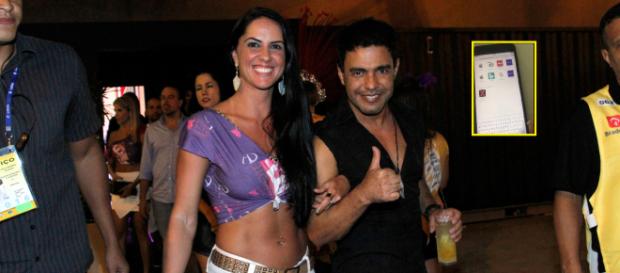 Esposa de Zezé, Graciele Lacerda deixa escapar e mostra site adulto no histórico do celular. Esposa de Zezé, Graciele Lacerda deixa escapar e mostra site adulto no histórico do celular.