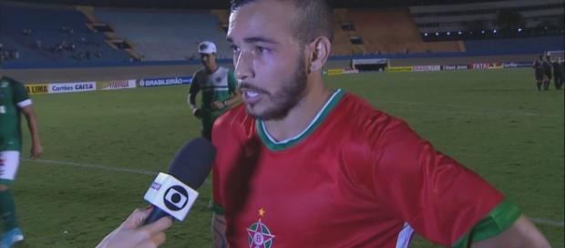 Rodolfo - jogador do Boa Esporte. (Foto Reprodução). Rodolfo - jogador do Boa Esporte. (Foto Reprodução).