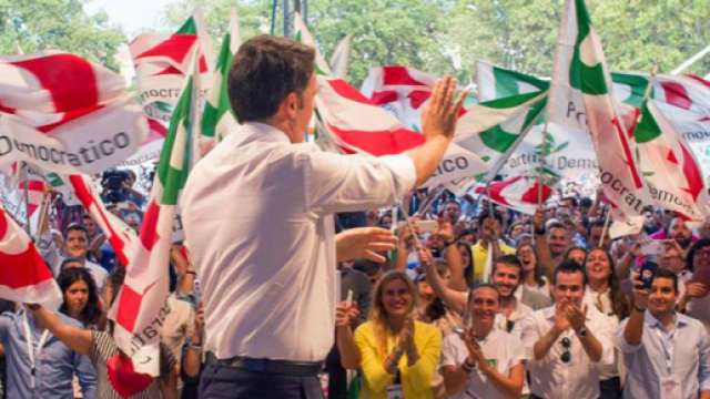 Il segretario del Partito Democratico, Matteo Renzi