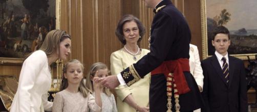 A la reina Sofía no le dejan ver a las hijas de Felipe VI