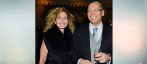 Dr. Dean Lorich (left) with his wife, Deborah. (Image Credit CELEBRITY NEWS/YouTube screencap)