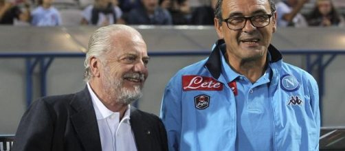 Napoli, De Laurentis difende Sarri: "Non vuole sciupare il nostro patrimonio"