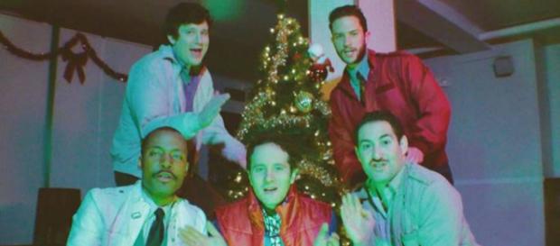 Jersey Boys created the song 'Jersey Christmas' which appears on the 'Carols for a Cure' album. / Image via Jersey Boys, used with permission. Jersey Boys created the song 'Jersey Christmas' which appears on the 'Carols for a Cure' album. / Image via Jersey Boys, used with permission.