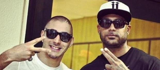 Karim Benzema et Booba ensemble Karim Benzema et Booba ensemble