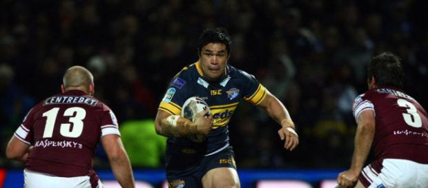 Kylie Leuluia- one of the best Samoan and overseas forwards to grace Super League. Image Source: therhinos.co.uk Kylie Leuluia- one of the best Samoan and overseas forwards to grace Super League. Image Source: therhinos.co.uk
