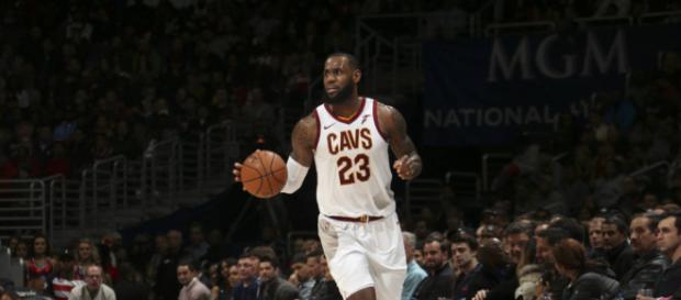 Lebron James faz triplo-duplo no Capital One Arena Lebron James faz triplo-duplo no Capital One Arena