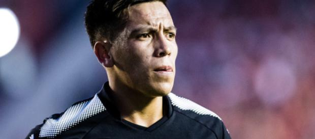 O jogador Barco foi o autor do gol de empate do Indepiendente na final O jogador Barco foi o autor do gol de empate do Indepiendente na final