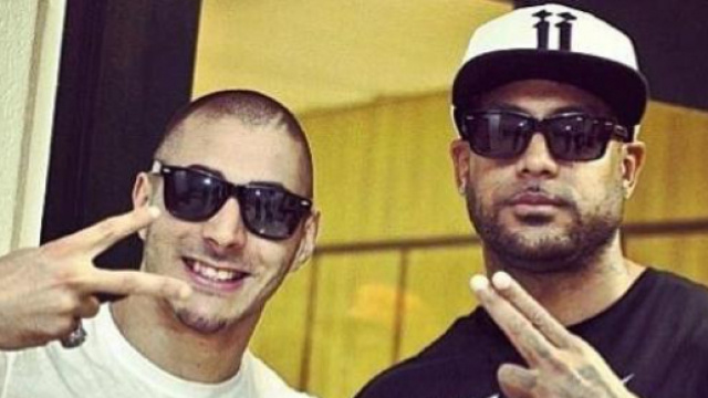 Karim Benzema et Booba ensemble