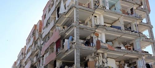 Edificio dañado por uno de los peores terremotos de 2017