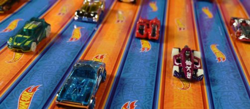 Hot Wheels is the best-known brand of toy cars and they use PlayTape for many of their toys. / Image via InRoad Toys, used with permission.