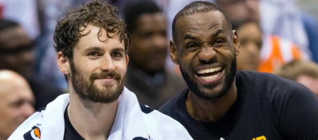 Kevin Love couldn't defend himself against LeBron's birthday ... - foxsports.com Kevin Love couldn't defend himself against LeBron's birthday ... - foxsports.com