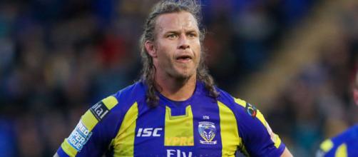 Ashton Sims in his time at Warrington Wolves. Image Source: skysports.com