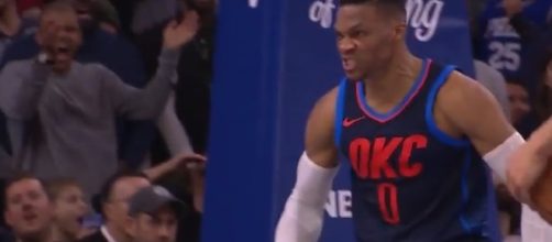 Russell Westbrook notches another triple-double. - [NBA / YouTube screencap]