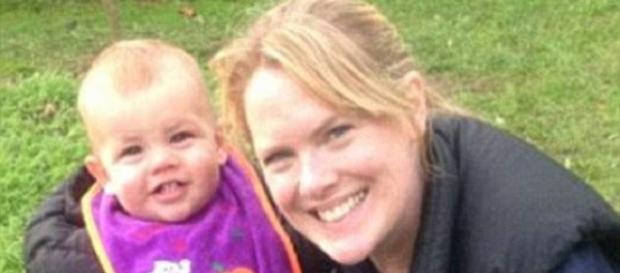 Heidi Loughlin com seu filho Tait Heidi Loughlin com seu filho Tait