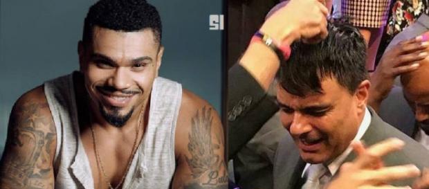 Naldo faz retiro espiritual em igreja onde Guilherme de Pádua é pastor Naldo faz retiro espiritual em igreja onde Guilherme de Pádua é pastor