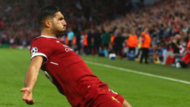 Emre Can celebrates his goal for Liverpool against Hoffenheim ... - net.au