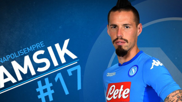 Hamsik &egrave; il miglior marcatore della storia del Napoli | Foto by Napoli Twitter account