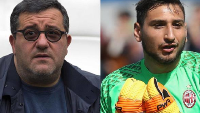 Il baby Donnarumma e il suo procuratore Raiola