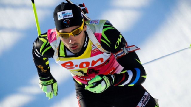 Martin Fourcade deuxi&egrave;me au Grand-Bornand