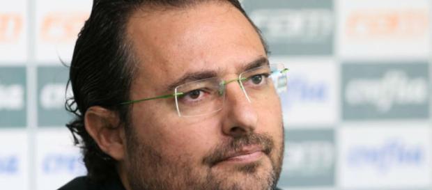 Alexandre Mattos, executivo de futebol do Palmeiras. (Foto Reprodução). Alexandre Mattos, executivo de futebol do Palmeiras. (Foto Reprodução).