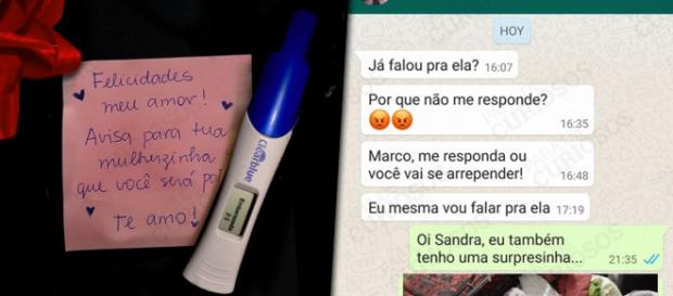 Amante engravida mas tem pior surpresa possível Amante engravida mas tem pior surpresa possível