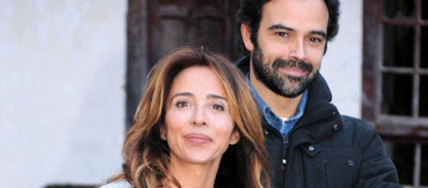 María Patiño junto a su novio Ricardo María Patiño junto a su novio Ricardo