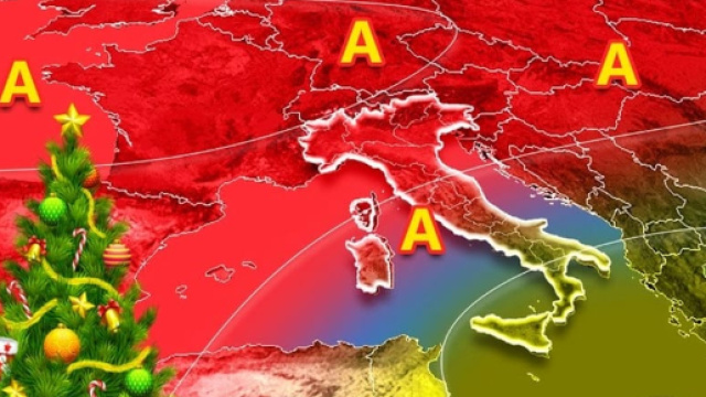 Meteo: il tempo per le feste di Natale
