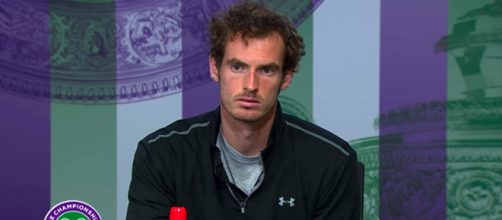 Andy Murray during a press conference at Wimbledon 2016/ Photo: screenshot via Wimbledon channel on YouTube