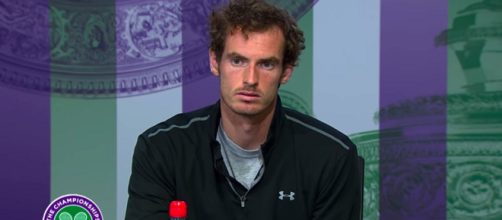 Andy Murray during a press conference at Wimbledon/ Photo: screenshot via Wimbledon official channel on YouTube